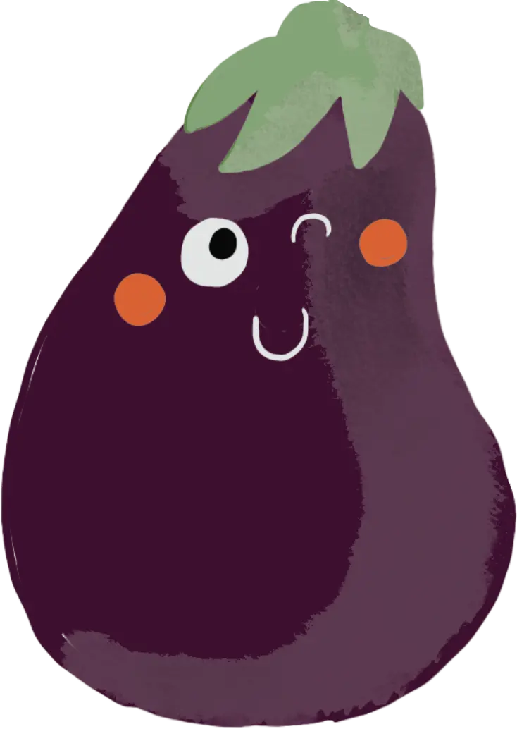 Melanzana illustrata da Valeria Salandin