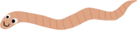 Verme illustrato da Valeria Salandin